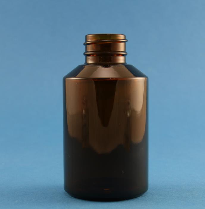 100ml Veral Amber Glass Bottle 28mm Neck